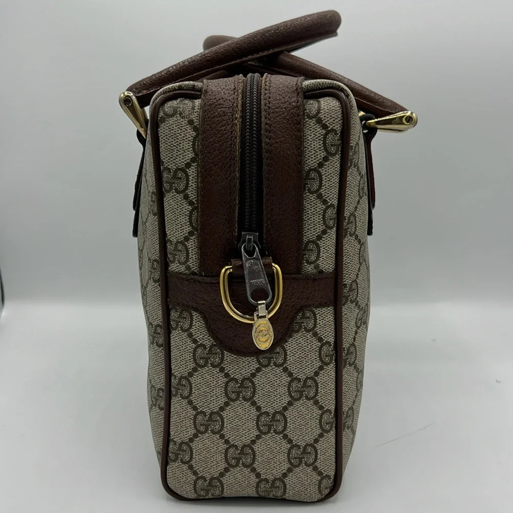 Gucci Canvas GG Supreme Boston- Accessory Collection - Vintage - Picture 3 of 15